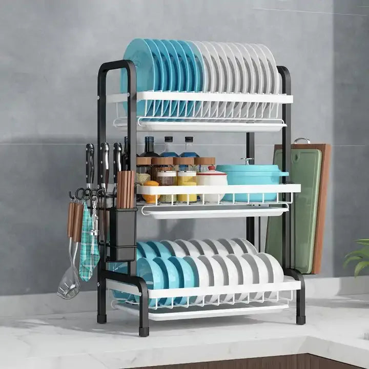 2 /3 Tier Dish and Drainboard Set