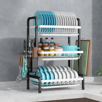 2 /3 Tier Dish and Drainboard Set