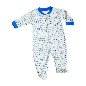 Baby Allover Print Sleep Jumpsuit