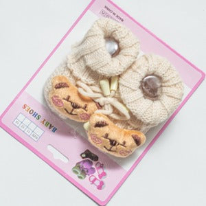 Baby Booties, Knitted Baby Booties