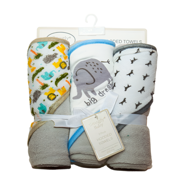 Baby Bath Hooded Towel Pack Of 3